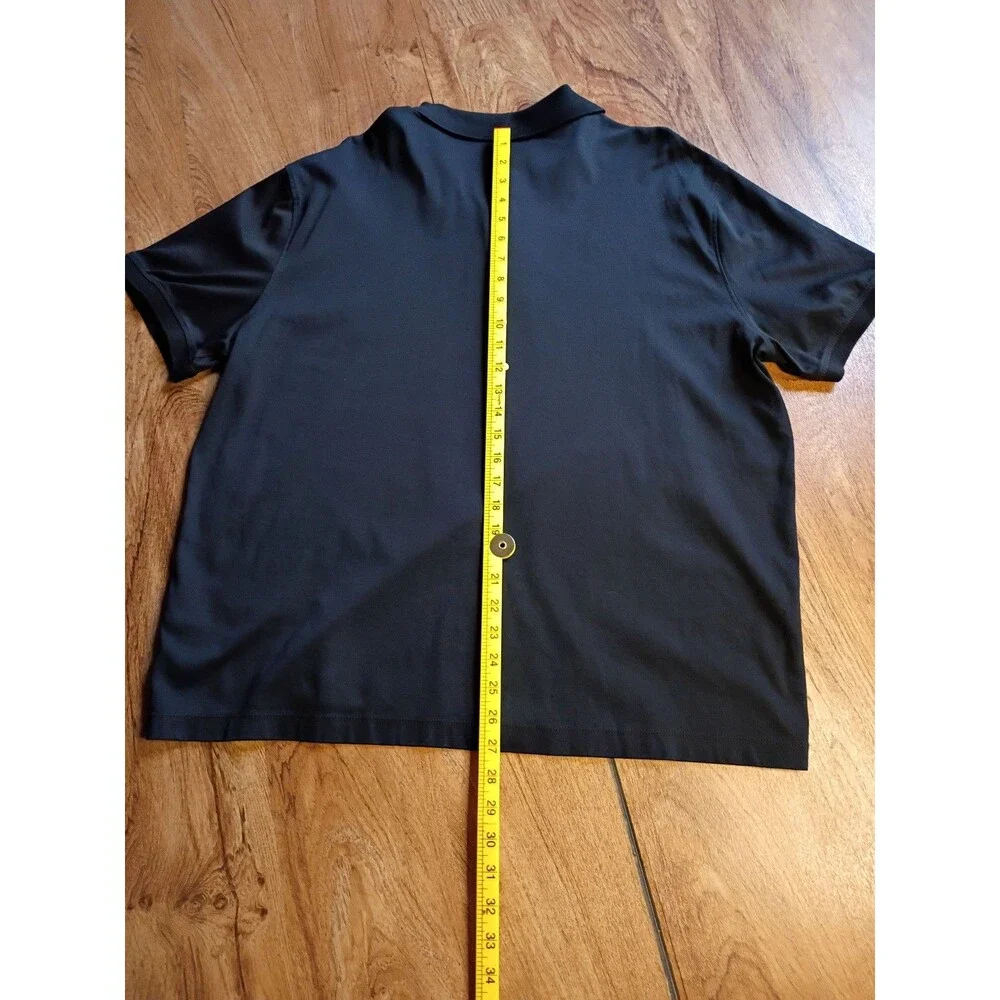 Banana Republic Luxe Touch Polo XL Black